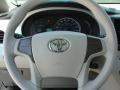Light Gray Steering Wheel Photo for 2011 Toyota Sienna #47453437