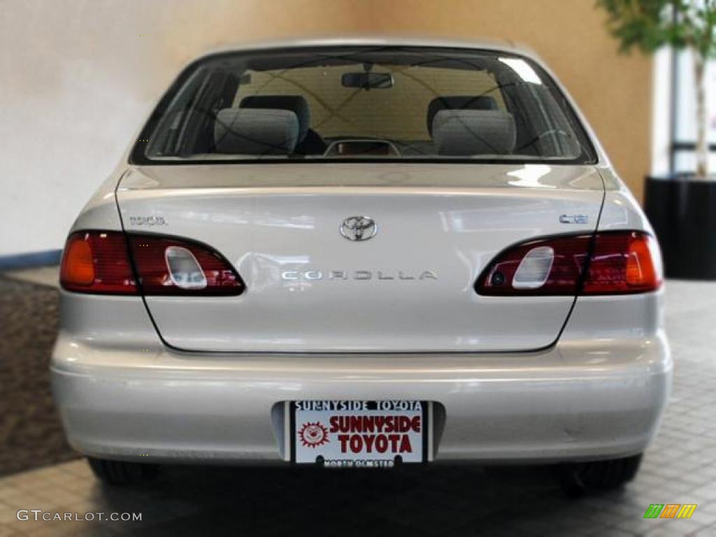1999 Corolla CE - Silver Stream Opal / Light Charcoal photo #7