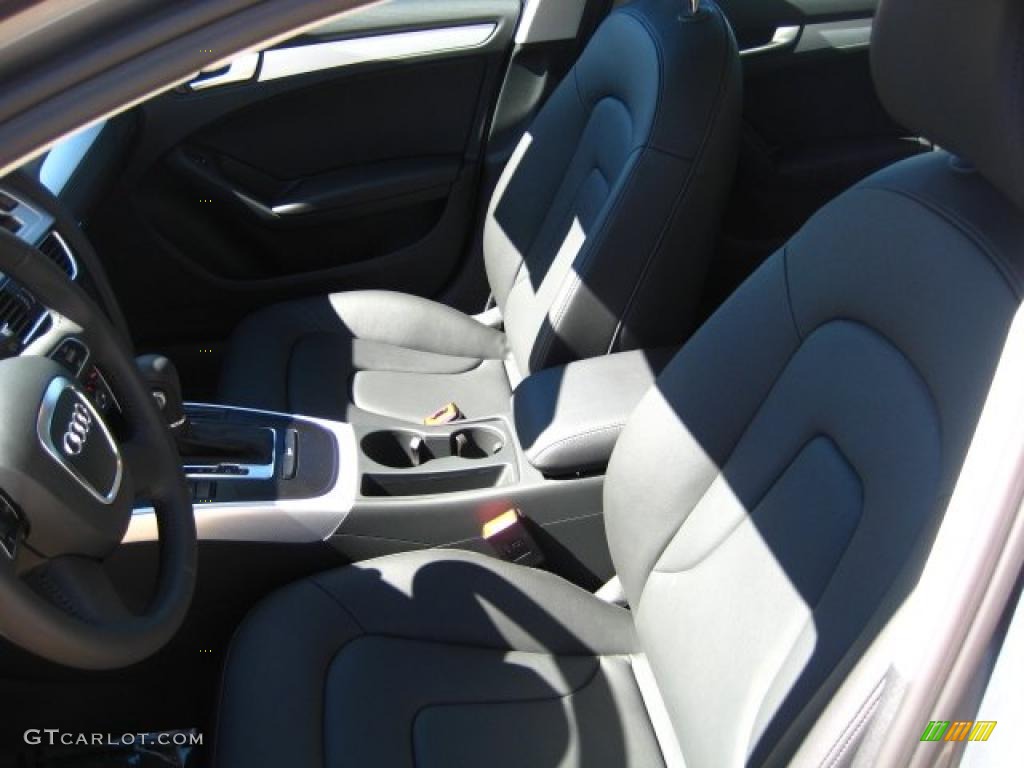 2011 A4 2.0T Sedan - Quartz Grey Metallic / Black photo #5