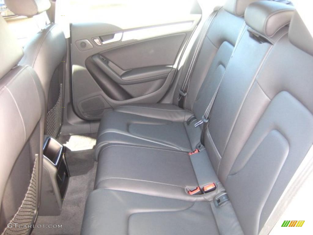2011 A4 2.0T Sedan - Quartz Grey Metallic / Black photo #6