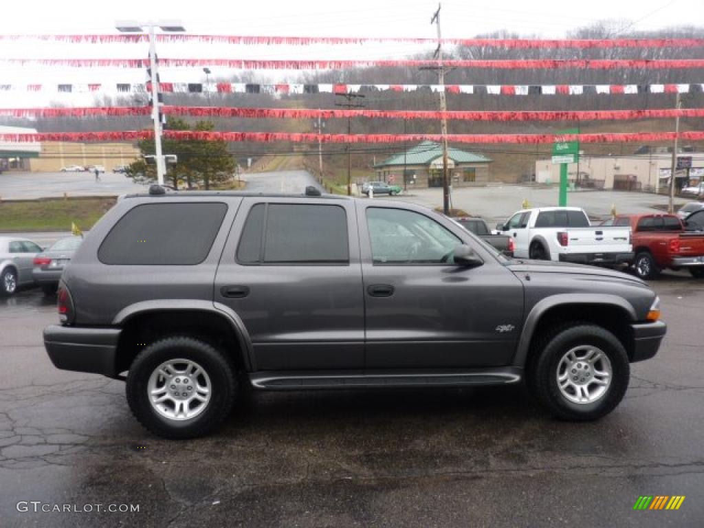 Graphite Metallic 2002 Dodge Durango Sport 4x4 Exterior Photo #47454397