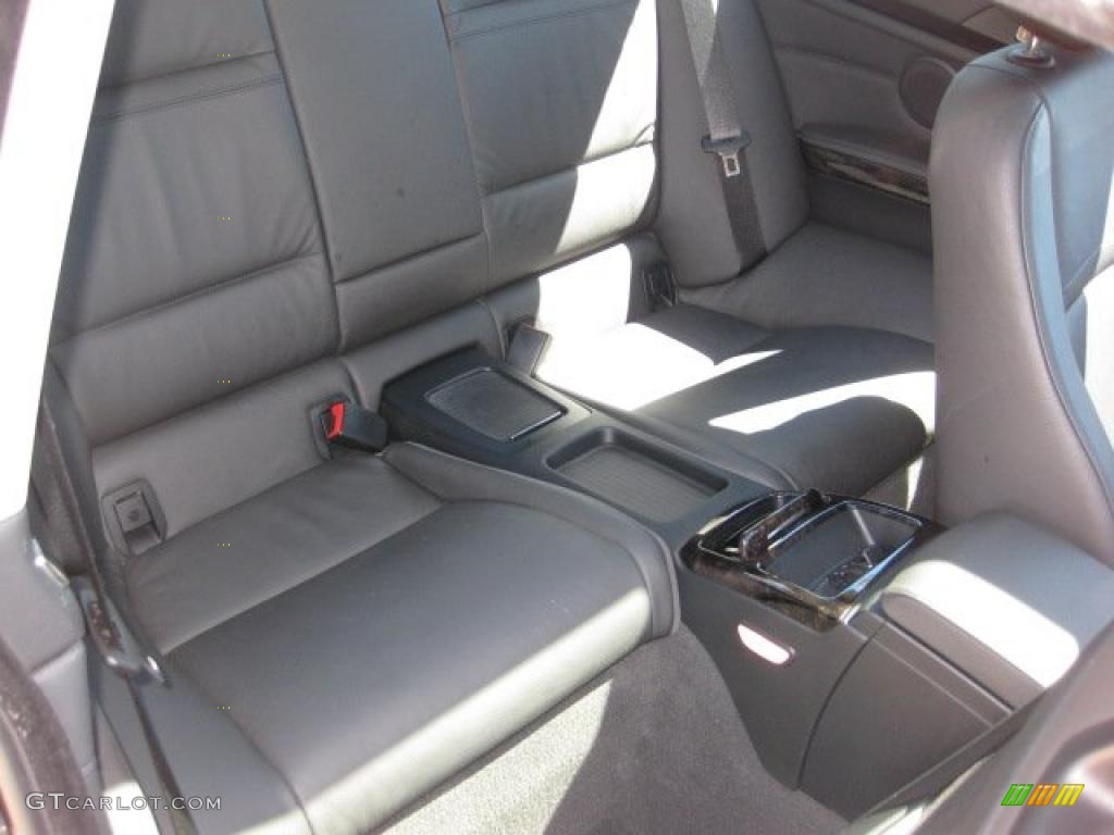 2008 3 Series 328i Coupe - Jet Black / Black Dakota Leather photo #7