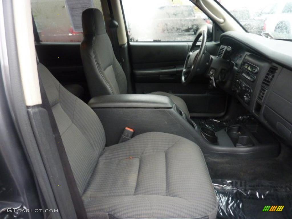 Dark Slate Gray Interior 2002 Dodge Durango Sport 4x4 Photo #47454508