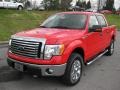 2011 Race Red Ford F150 XLT SuperCrew 4x4  photo #2