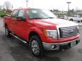 2011 Race Red Ford F150 XLT SuperCrew 4x4  photo #4