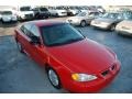 2000 Bright Red Pontiac Grand Am SE Sedan  photo #10