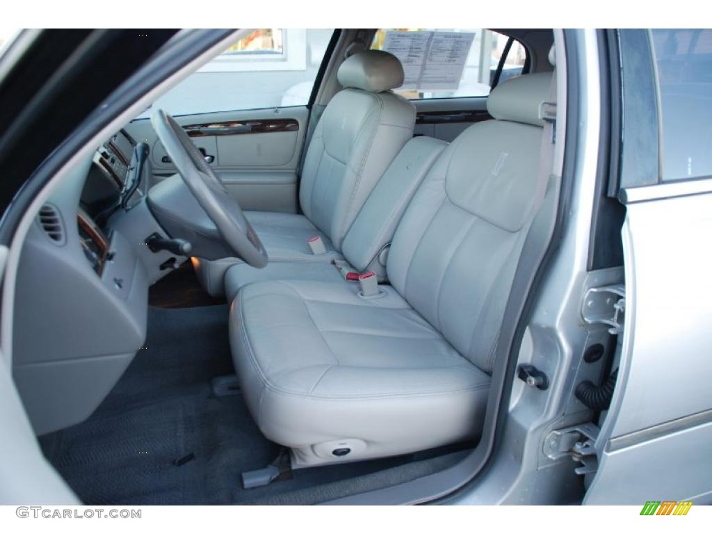Light Graphite Interior 1998 Lincoln Town Car Cartier Photo #47455549
