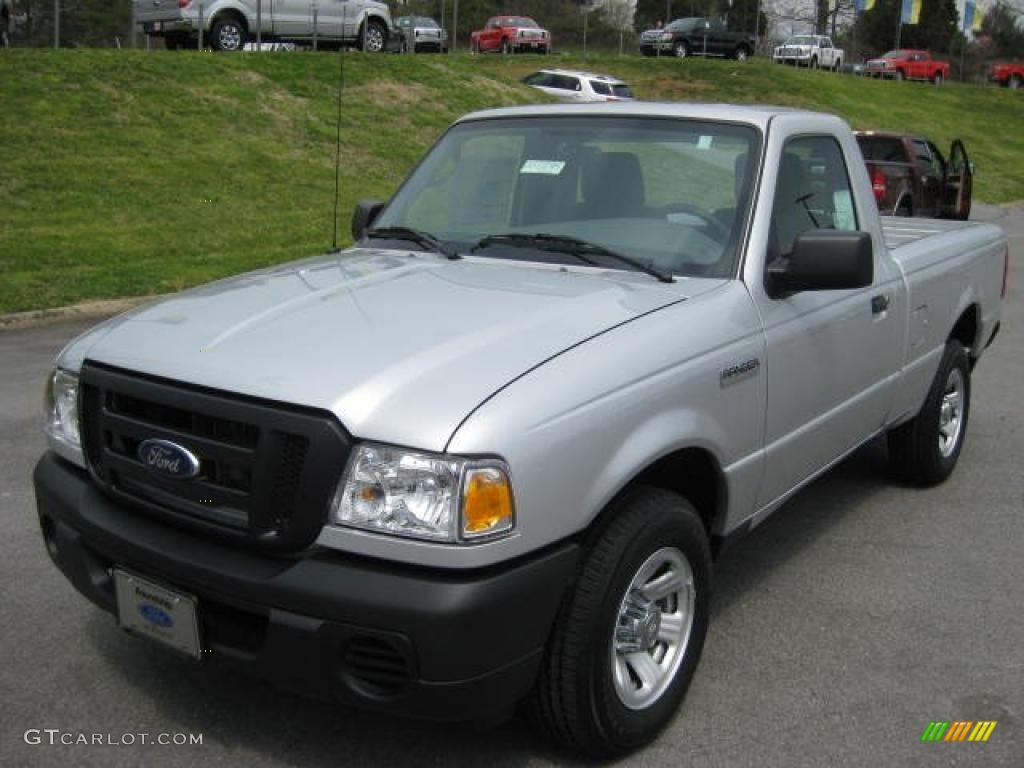 Silver Metallic 2011 Ford Ranger XL Regular Cab Exterior Photo #47455582