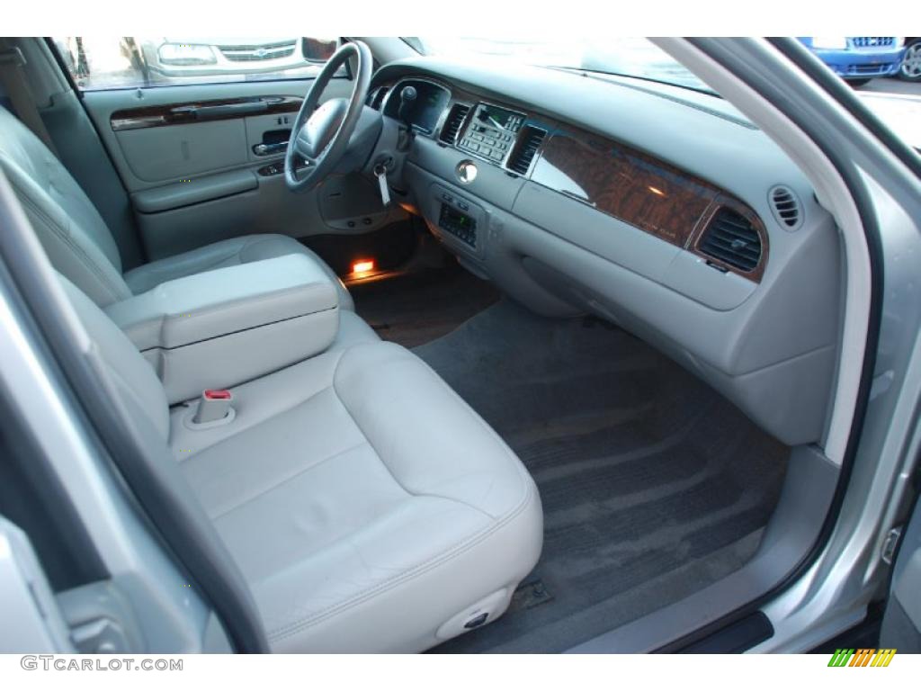 Light Graphite Interior 1998 Lincoln Town Car Cartier Photo #47455591