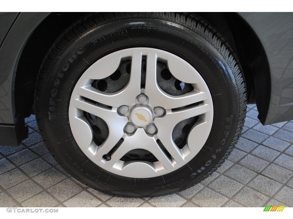 2007 Malibu LS Sedan - Dark Gray Metallic / Titanium Gray photo #39