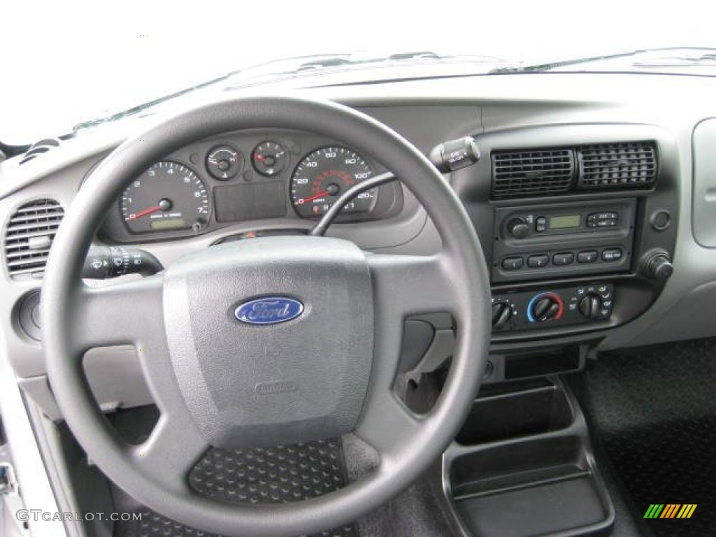2011 Ford Ranger XL Regular Cab Medium Dark Flint Dashboard Photo #47455849