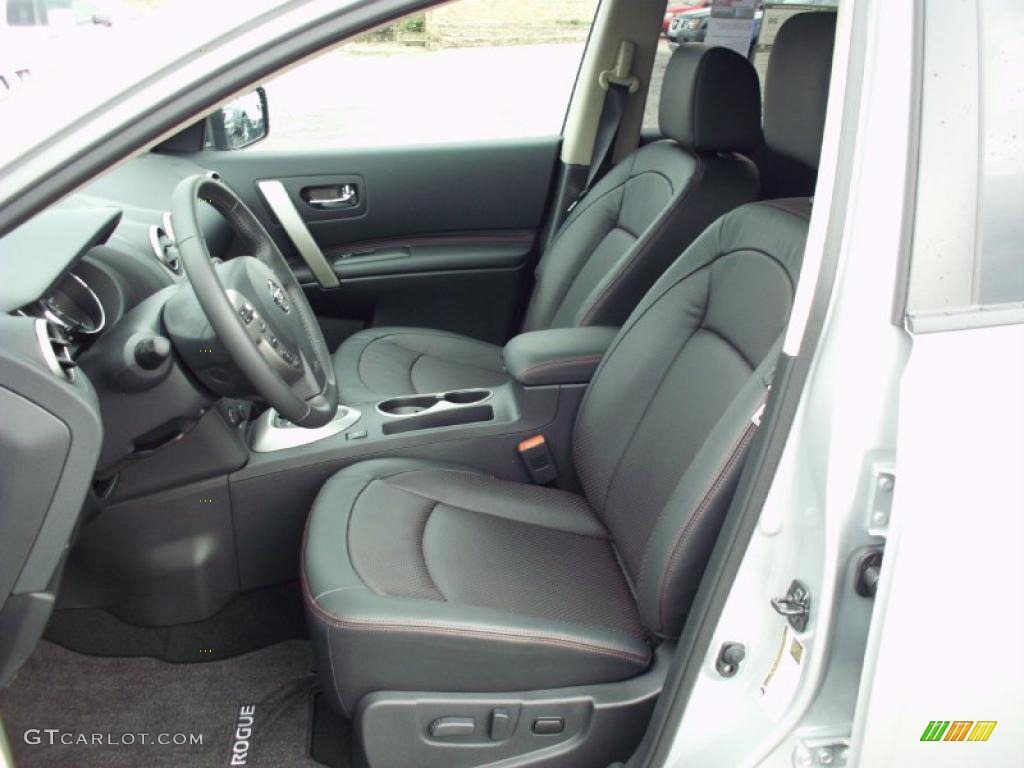 2011 Rogue SL AWD - Silver Ice Metallic / Black photo #3