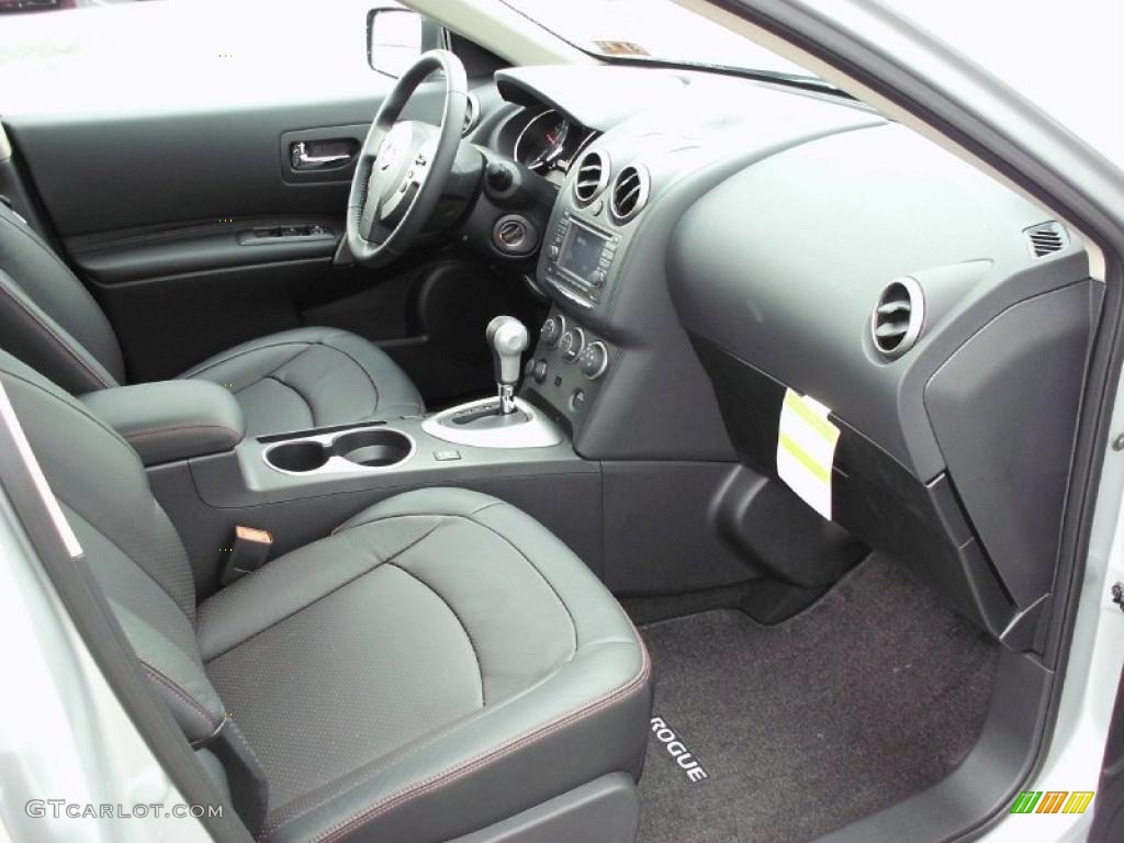 2011 Rogue SL AWD - Silver Ice Metallic / Black photo #18