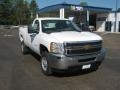 Summit White - Silverado 2500HD Regular Cab 4x4 Photo No. 7