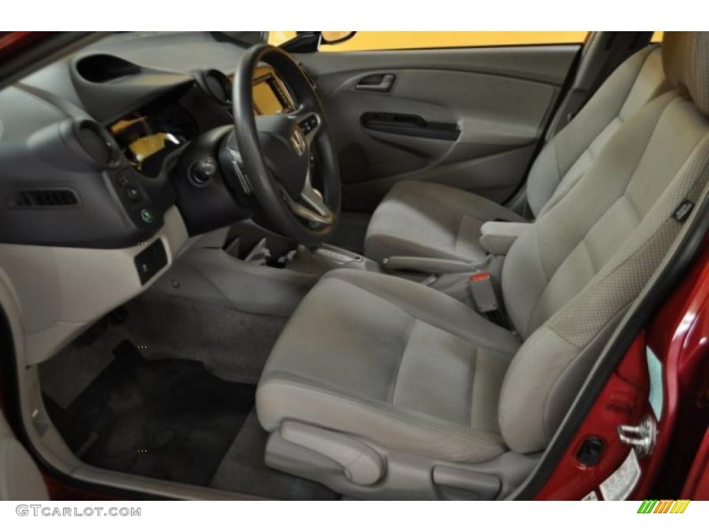 Gray Interior 2010 Honda Insight Hybrid EX Navigation Photo #47457352