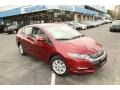 2010 Tango Red Pearl Honda Insight Hybrid EX Navigation  photo #3