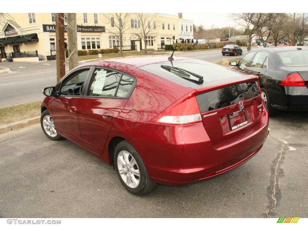Tango Red Pearl 2010 Honda Insight Hybrid EX Navigation Exterior Photo #47457673