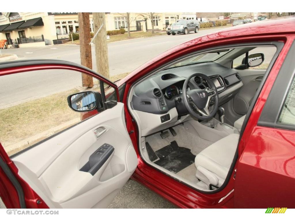 2010 Honda Insight Hybrid EX Navigation Gray Door Panel Photo #47457706