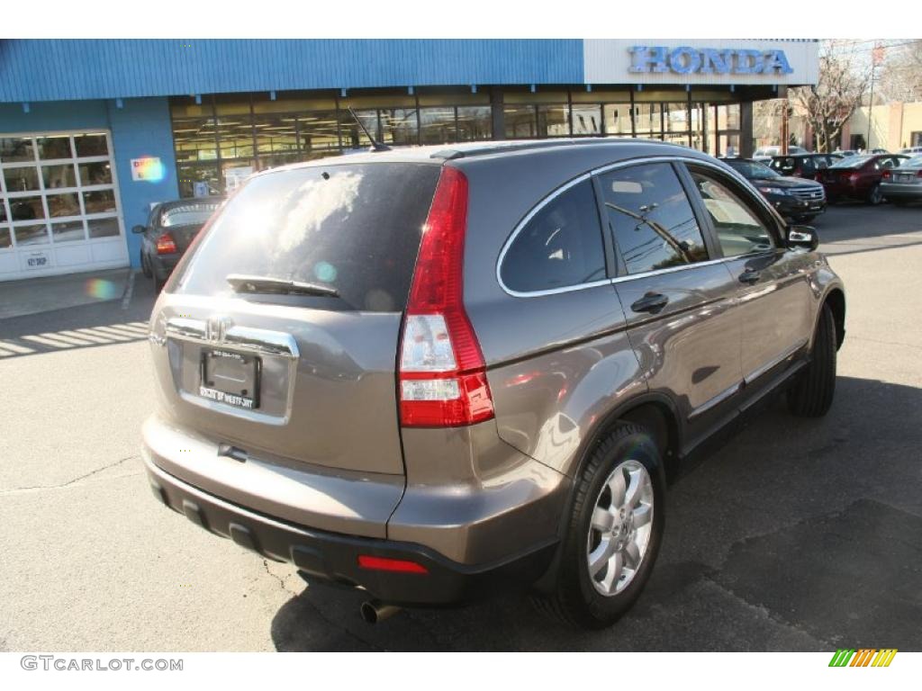 2009 CR-V EX 4WD - Urban Titanium Metallic / Black photo #5
