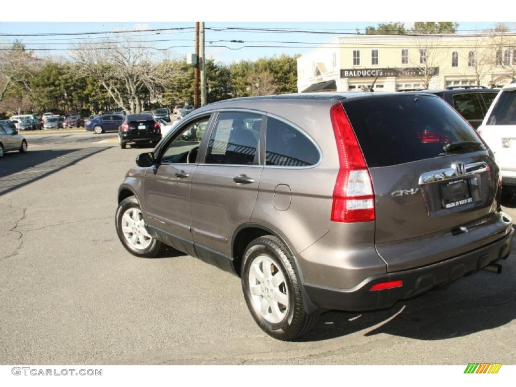 2009 CR-V EX 4WD - Urban Titanium Metallic / Black photo #10
