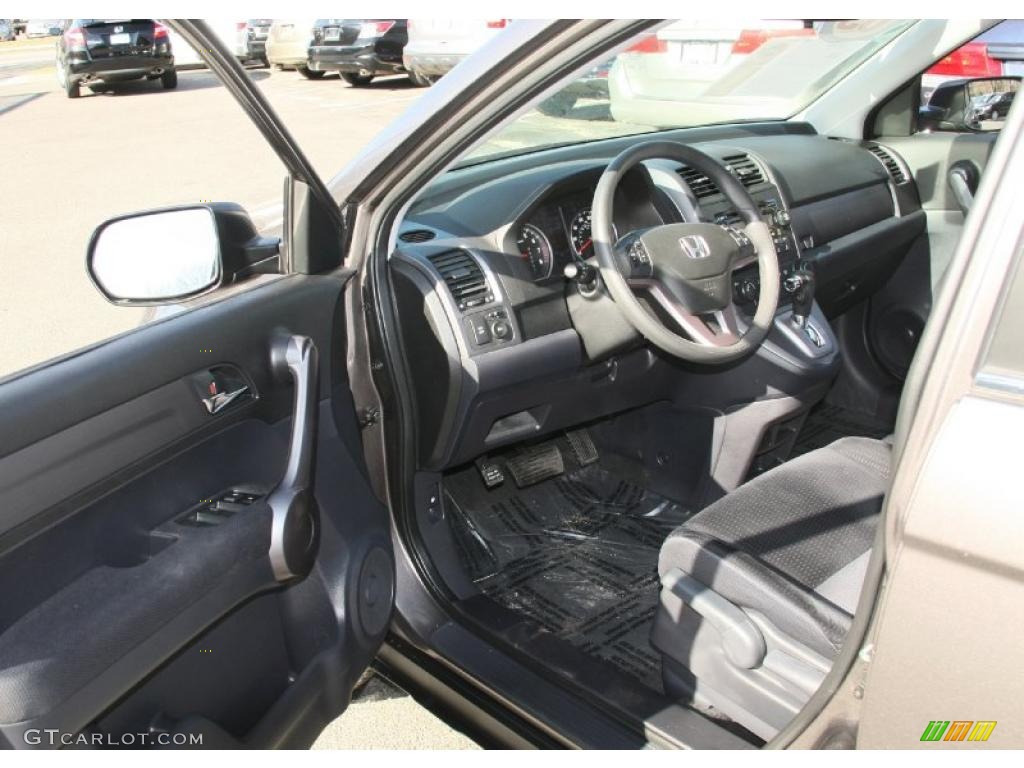 2009 CR-V EX 4WD - Urban Titanium Metallic / Black photo #11