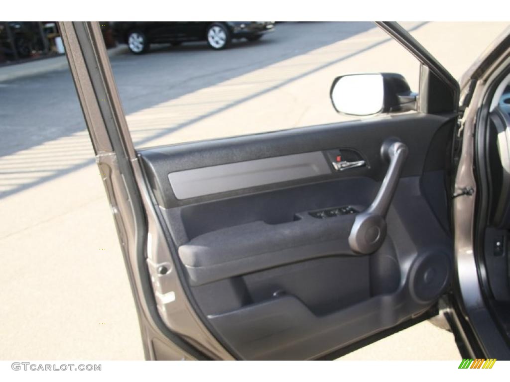 2009 CR-V EX 4WD - Urban Titanium Metallic / Black photo #12