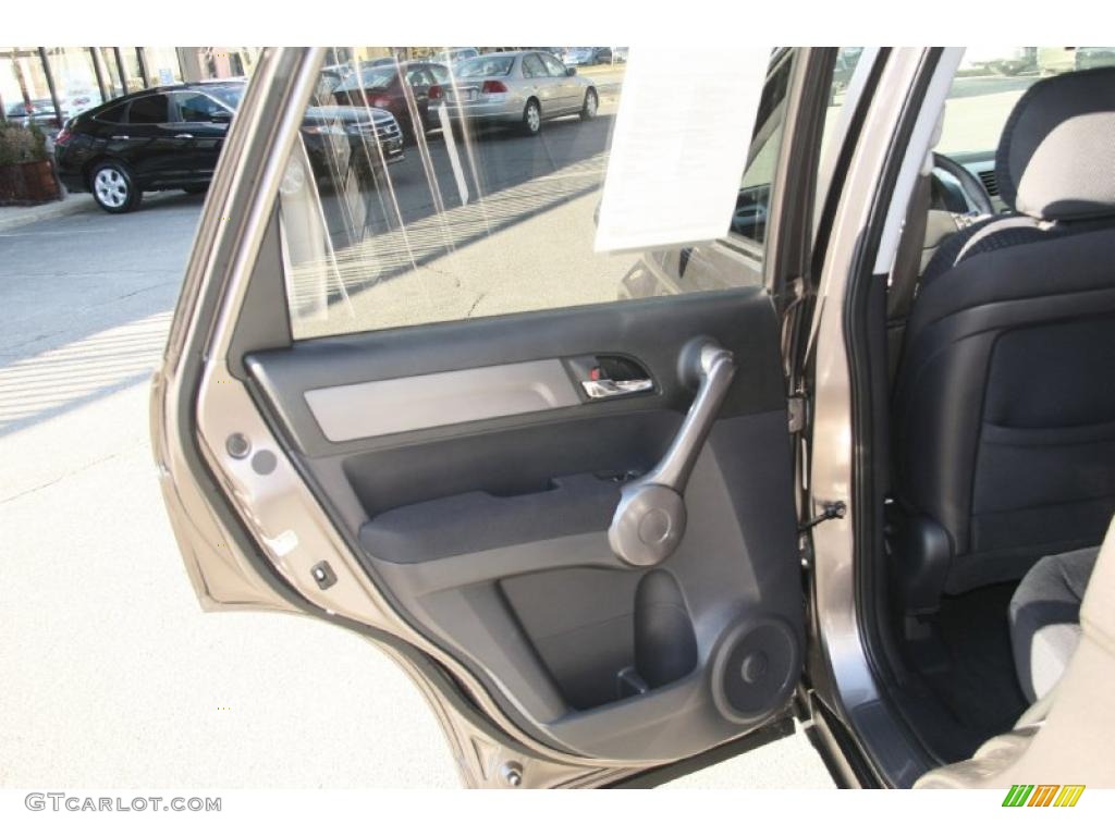 2009 CR-V EX 4WD - Urban Titanium Metallic / Black photo #13