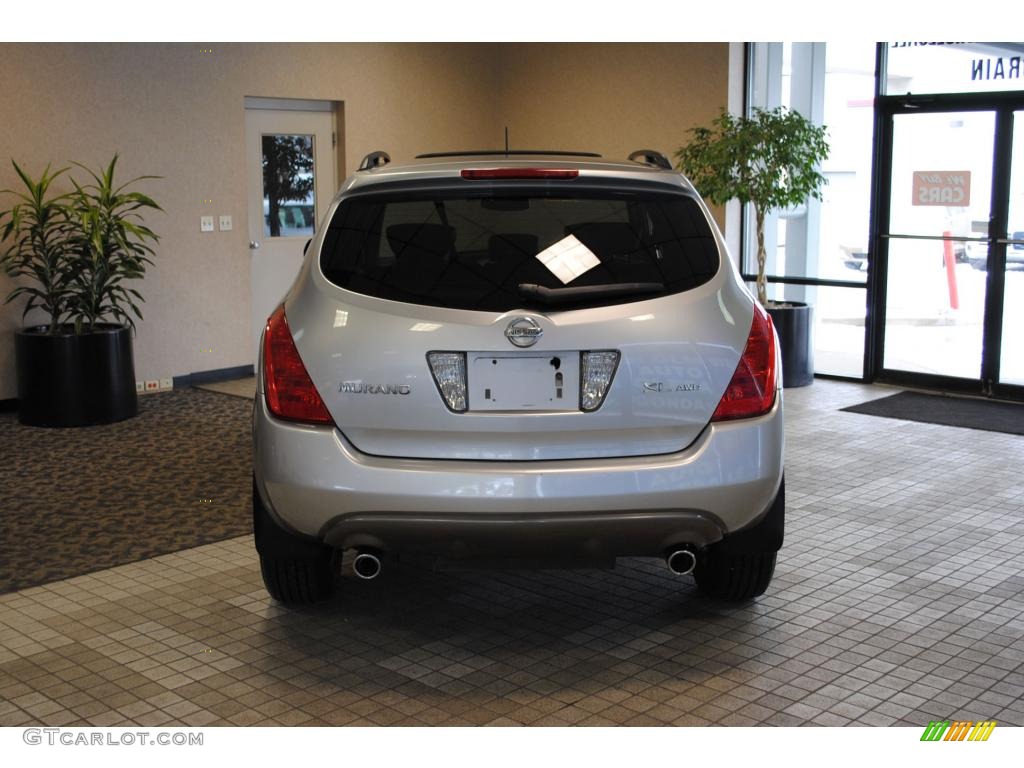2003 Murano SL AWD - Sheer Silver Metallic / Charcoal photo #8