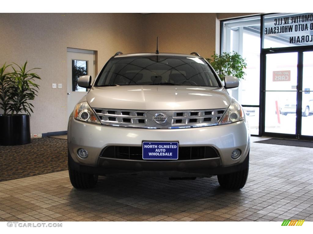 2003 Murano SL AWD - Sheer Silver Metallic / Charcoal photo #11