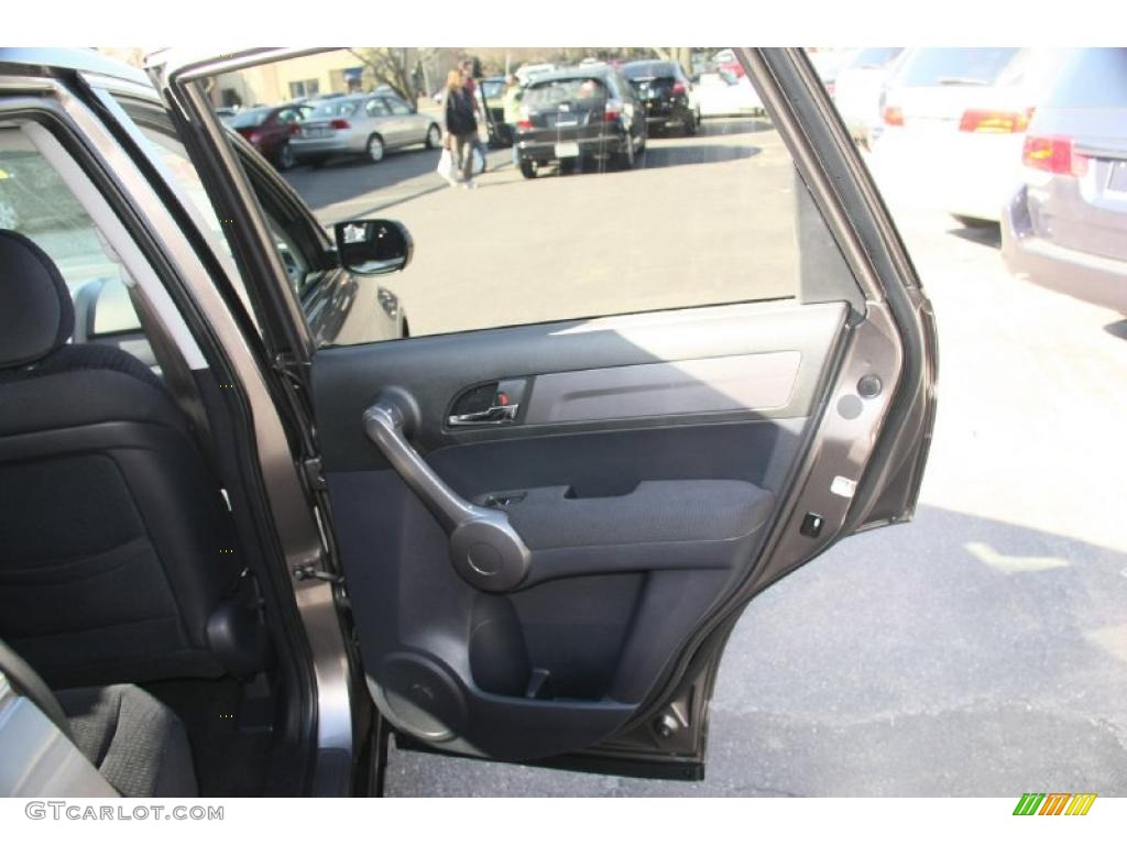 2009 CR-V EX 4WD - Urban Titanium Metallic / Black photo #21