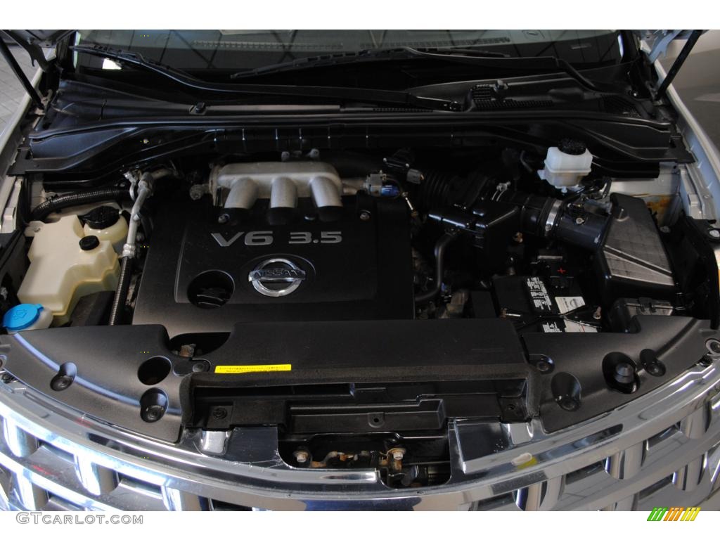 2003 Murano SL AWD - Sheer Silver Metallic / Charcoal photo #17