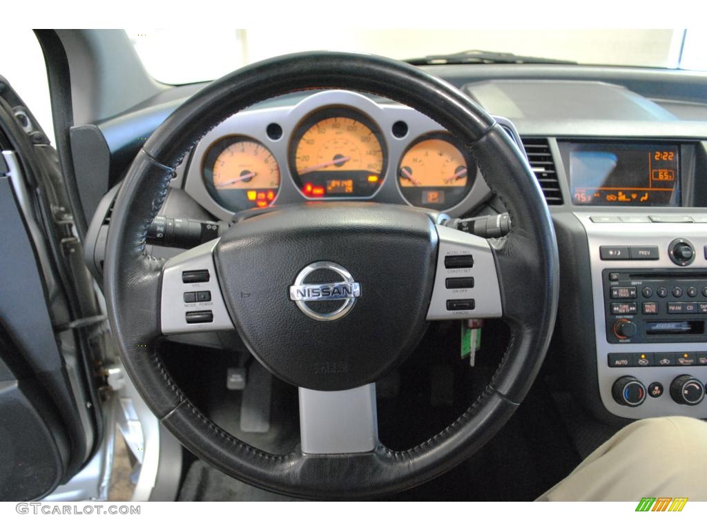 2003 Murano SL AWD - Sheer Silver Metallic / Charcoal photo #23
