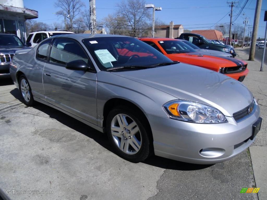 Silverstone Metallic 2007 Chevrolet Monte Carlo LT Exterior Photo #47459497