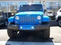 2011 Cosmos Blue Jeep Wrangler Unlimited Sahara 4x4  photo #2