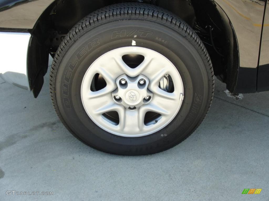 2011 Tundra CrewMax - Black / Sand Beige photo #11