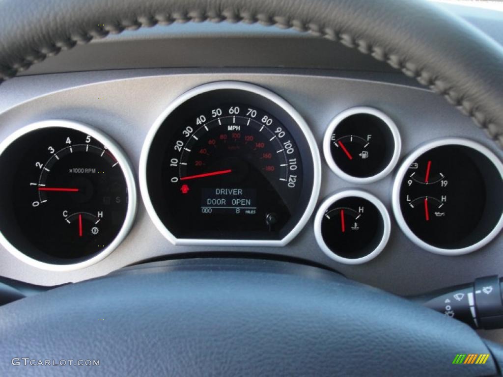 2011 Toyota Tundra Limited CrewMax 4x4 Gauges Photo #47463264