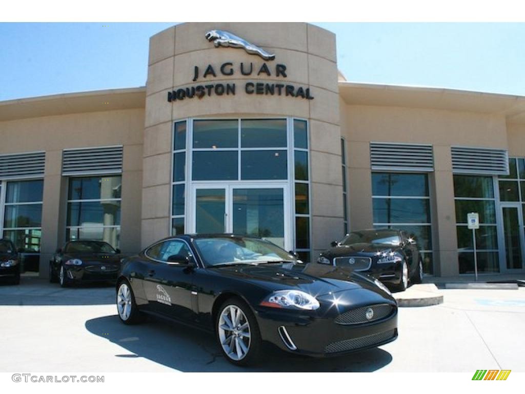 Ebony Black Jaguar XK