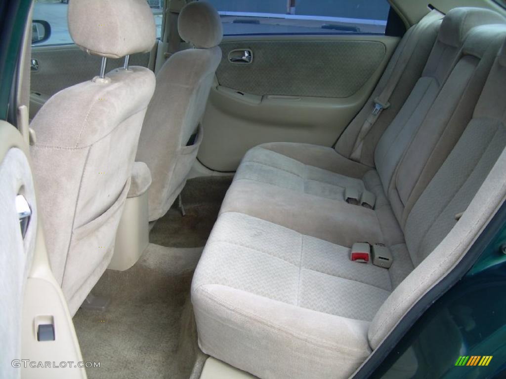 2001 626 LX - Freeport Green Metallic / Beige photo #15