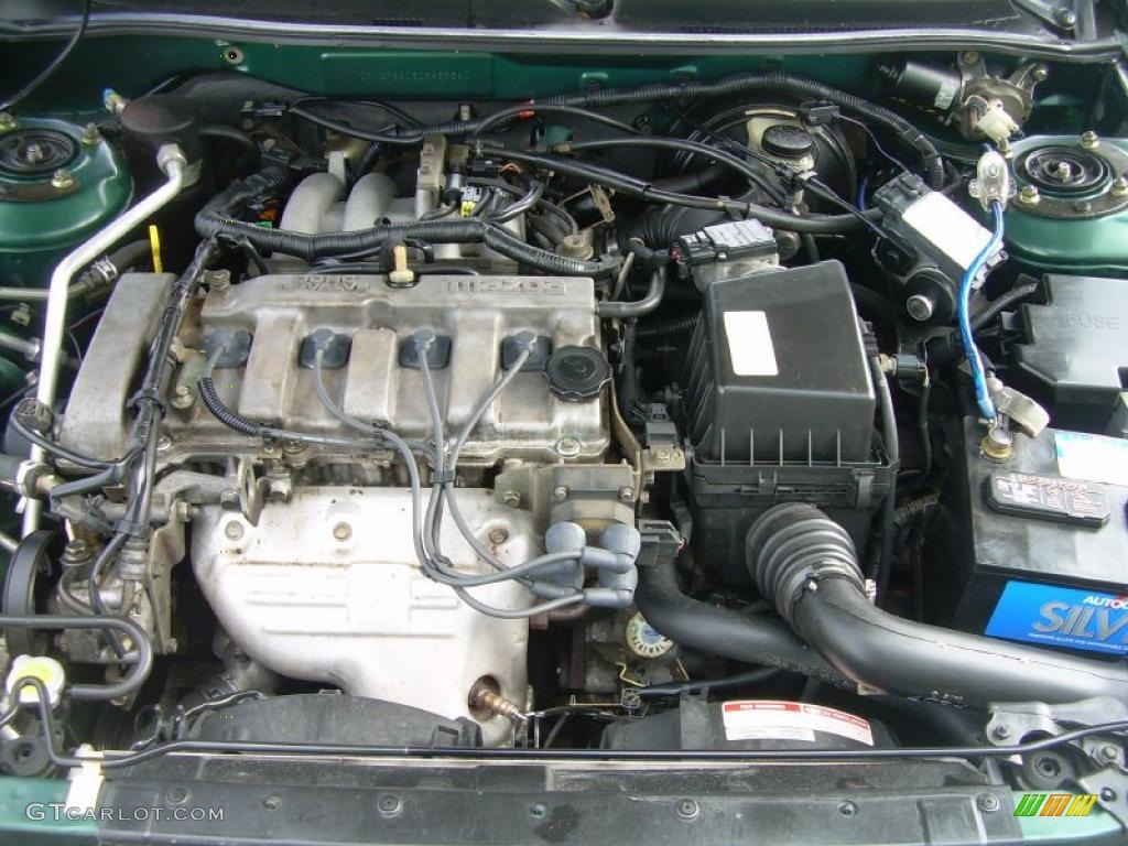 2001 Mazda 626 LX Engine Photos