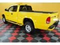 2000 Solar Yellow Dodge Dakota Sport Extended Cab 4x4  photo #3