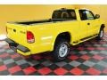 Solar Yellow - Dakota Sport Extended Cab 4x4 Photo No. 4
