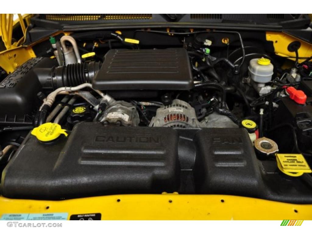 2000 Dodge Dakota Sport Extended Cab 4x4 4.7 Liter SOHC 16-Valve PowerTech V8 Engine Photo #47464456