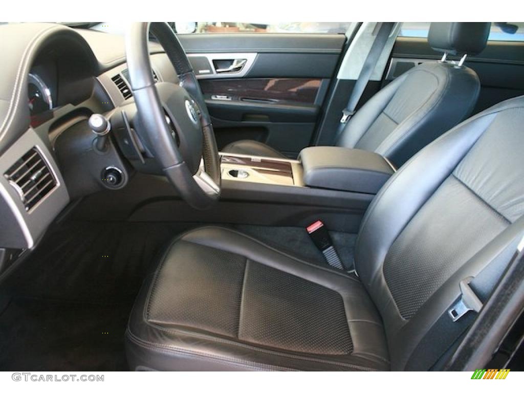 Warm Charcoal Interior 2010 Jaguar XF XF Supercharged Sedan Photo #47465167