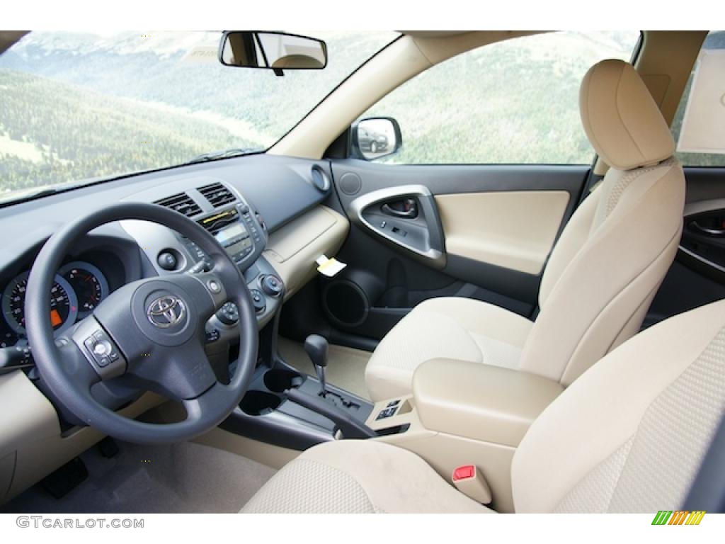 Sand Beige Interior 2011 Toyota RAV4 V6 4WD Photo #47466076
