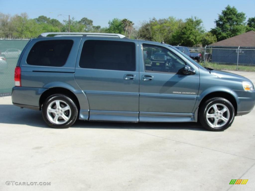 2005 Uplander LT Braun Entervan - Blue Granite Metallic / Medium Gray photo #2