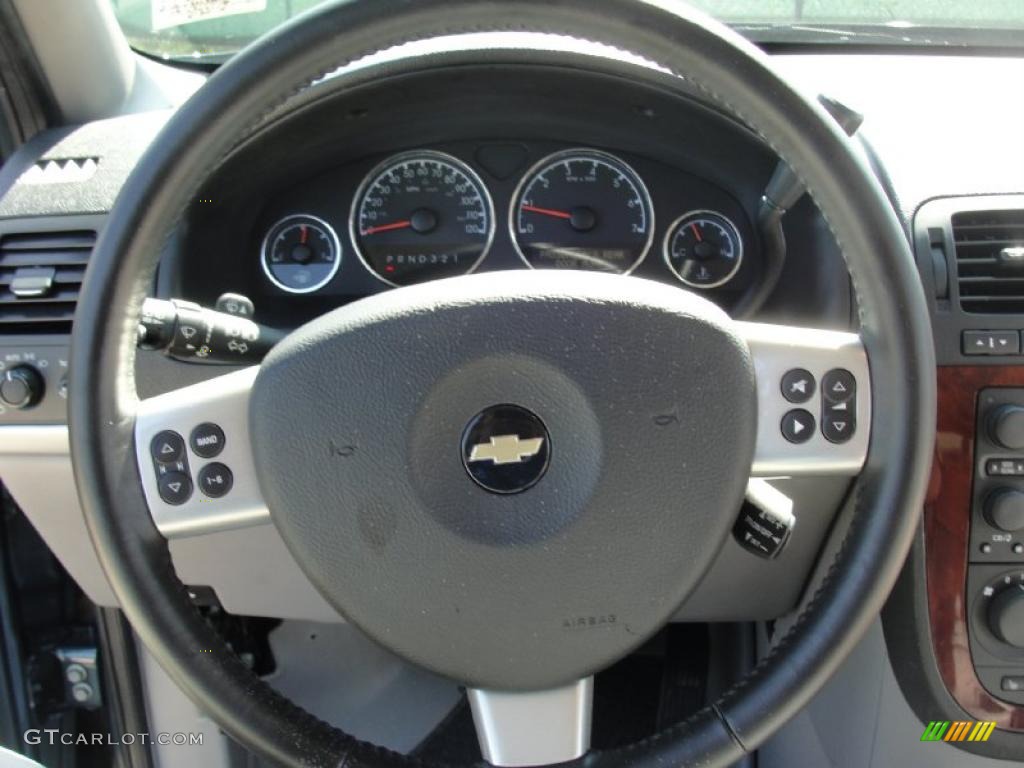 2005 Chevrolet Uplander LT Braun Entervan Medium Gray Steering Wheel Photo #47468638