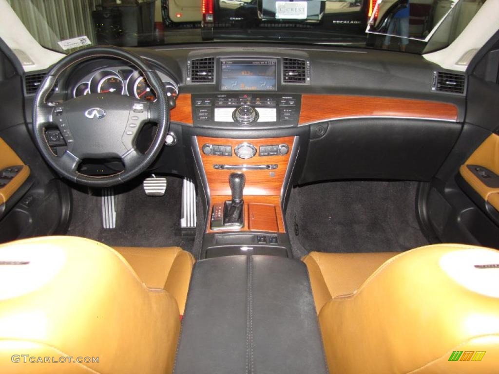 2006 Infiniti M 45 Sport Sedan Bourbon Dashboard Photo #47469724