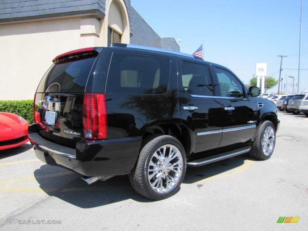 2008 Escalade  - Black Raven / Light Cashmere photo #6