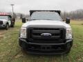 Oxford White - F550 Super Duty XL Regular Cab 4x4 Stake Truck Photo No. 3