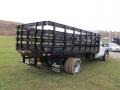 Oxford White 2011 Ford F550 Super Duty XL Regular Cab 4x4 Stake Truck Exterior